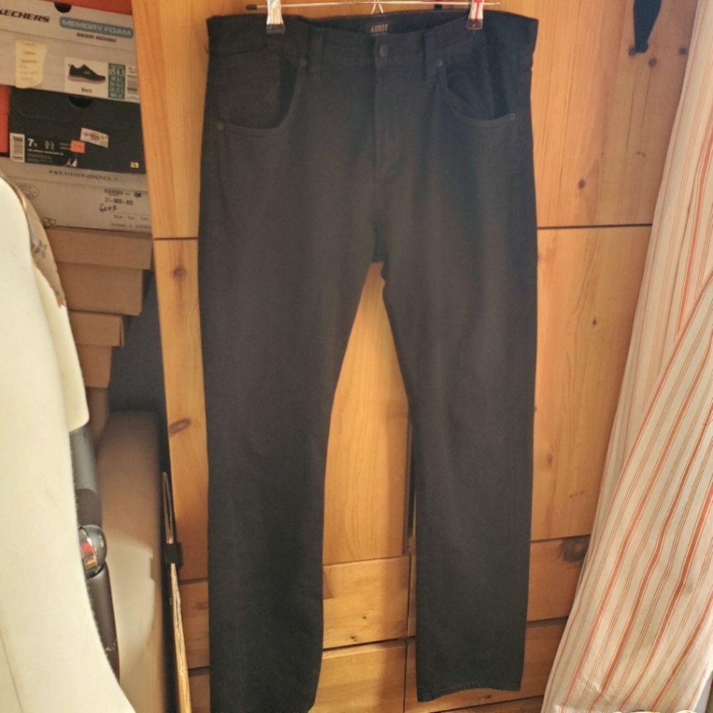 Agolde Men's Black Straight Leg Jeans Size 33